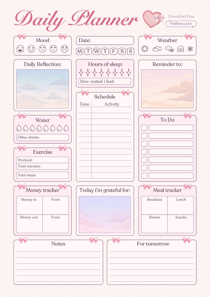 Daily Planner for Cleaning Businesses
